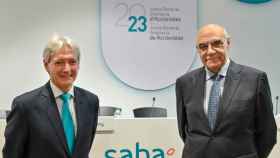 Josep Martínez Vila y Salvador Alemany, consejero delegado y presidente de Saba / CEDIDA