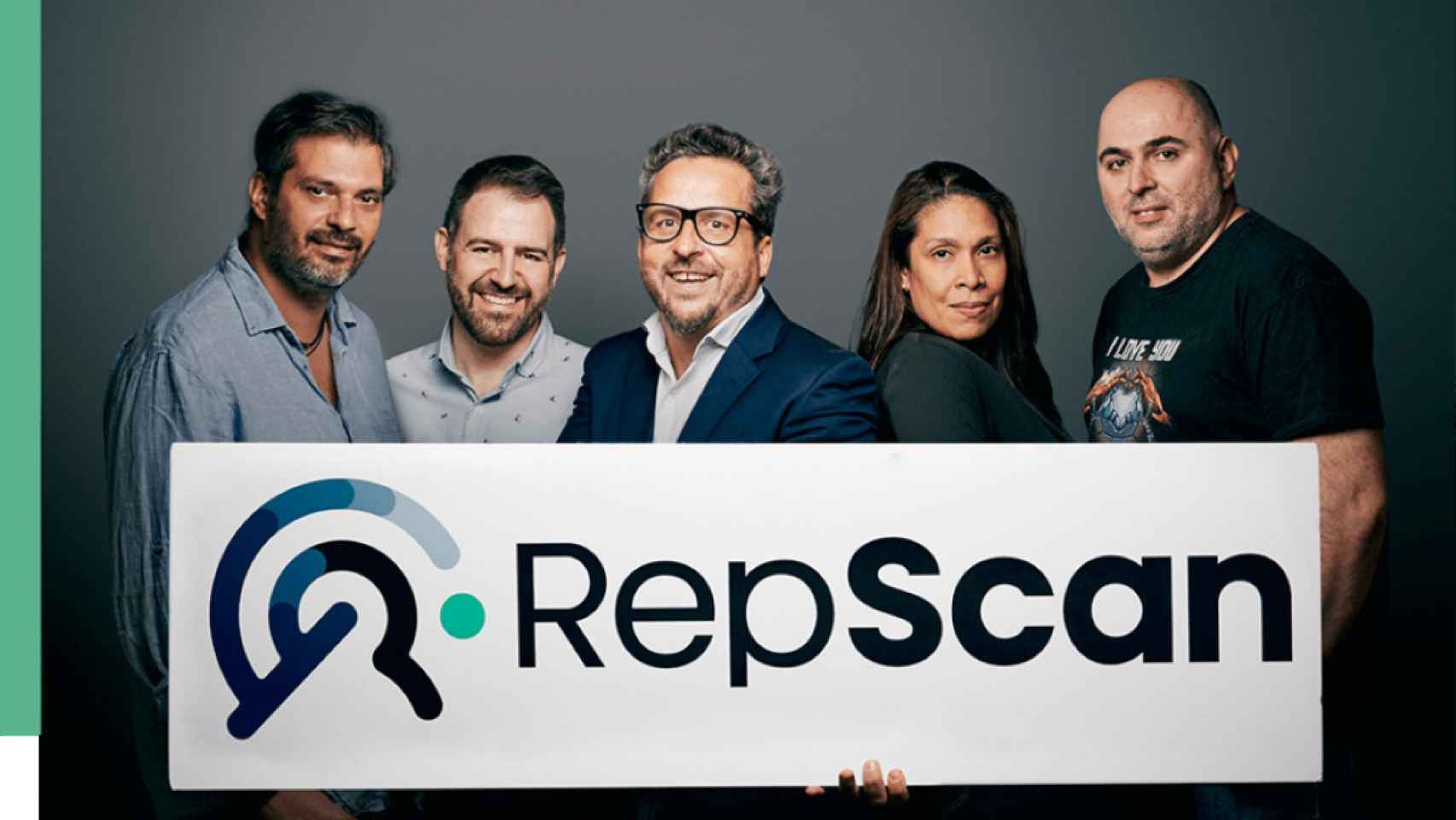 El equipo de la startup que ha creado la app Repscan / REPSCAN