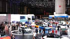 El Salón del Automóvil de Ginebra en una imagen de archivo / EUROPA PRESS