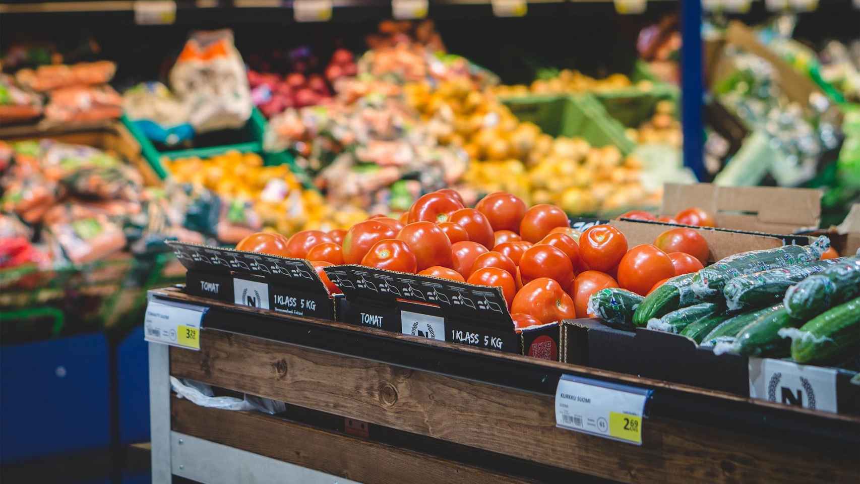 El sector de las frutas y verduras de un supermercado, los productos que han afectado al IPC / PIXABAY