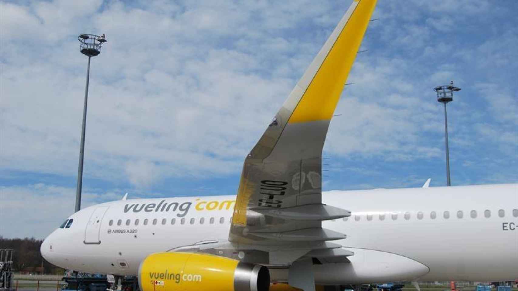 Un avión de Vueling, cuyos pilotos están en huelga / EFE