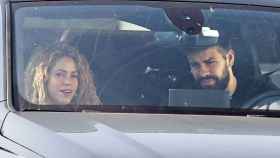 Shakira y Piqué en el coche en una imagen de archivo / CD