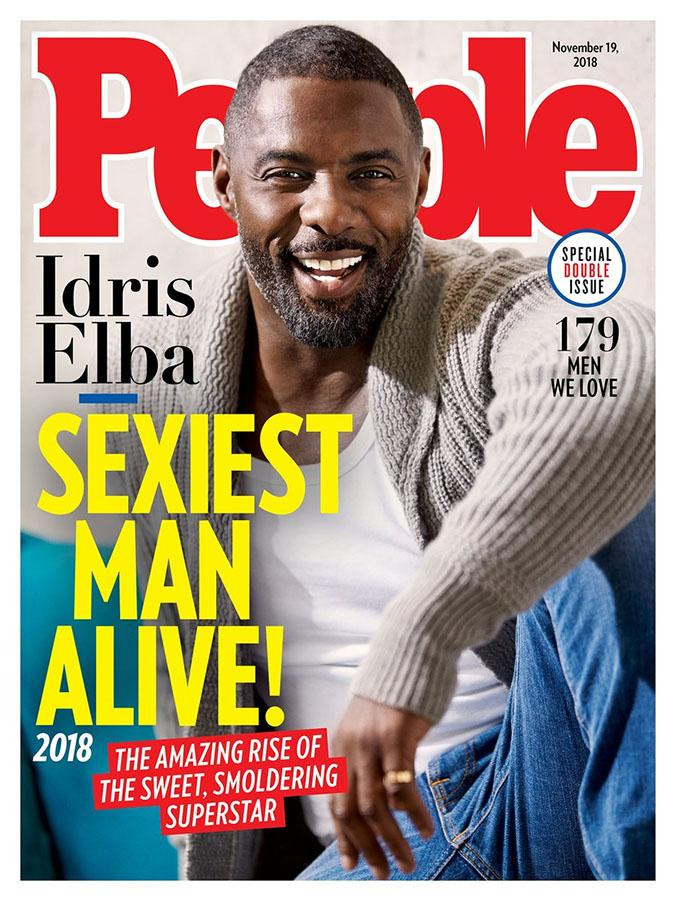 Idris Elba en la portada de la revista People / PEOPLE