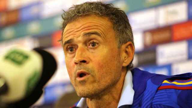 Luis Enrique, en la rueda de prensa previa al amistoso de España contra Jordania EFE