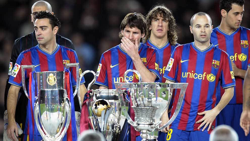 El Barça de Guardiola conquistó el triplete con Messi, Xavi e Iniesta como estandartes del equipo / ARCHIVO