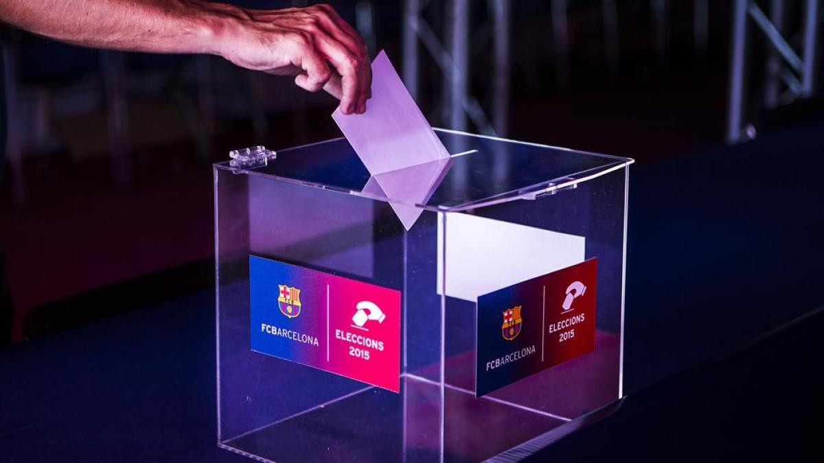 Imagen de archivo de las elecciones a la presidencia del Barça / EFE