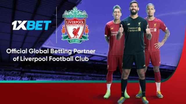 1xBet y Liverpool