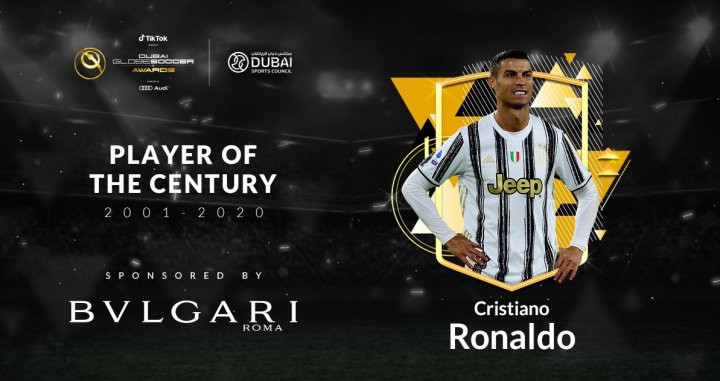 Cristiano Ronaldo, elegido mejor jugador del siglo XXI | Globe Soccer Award