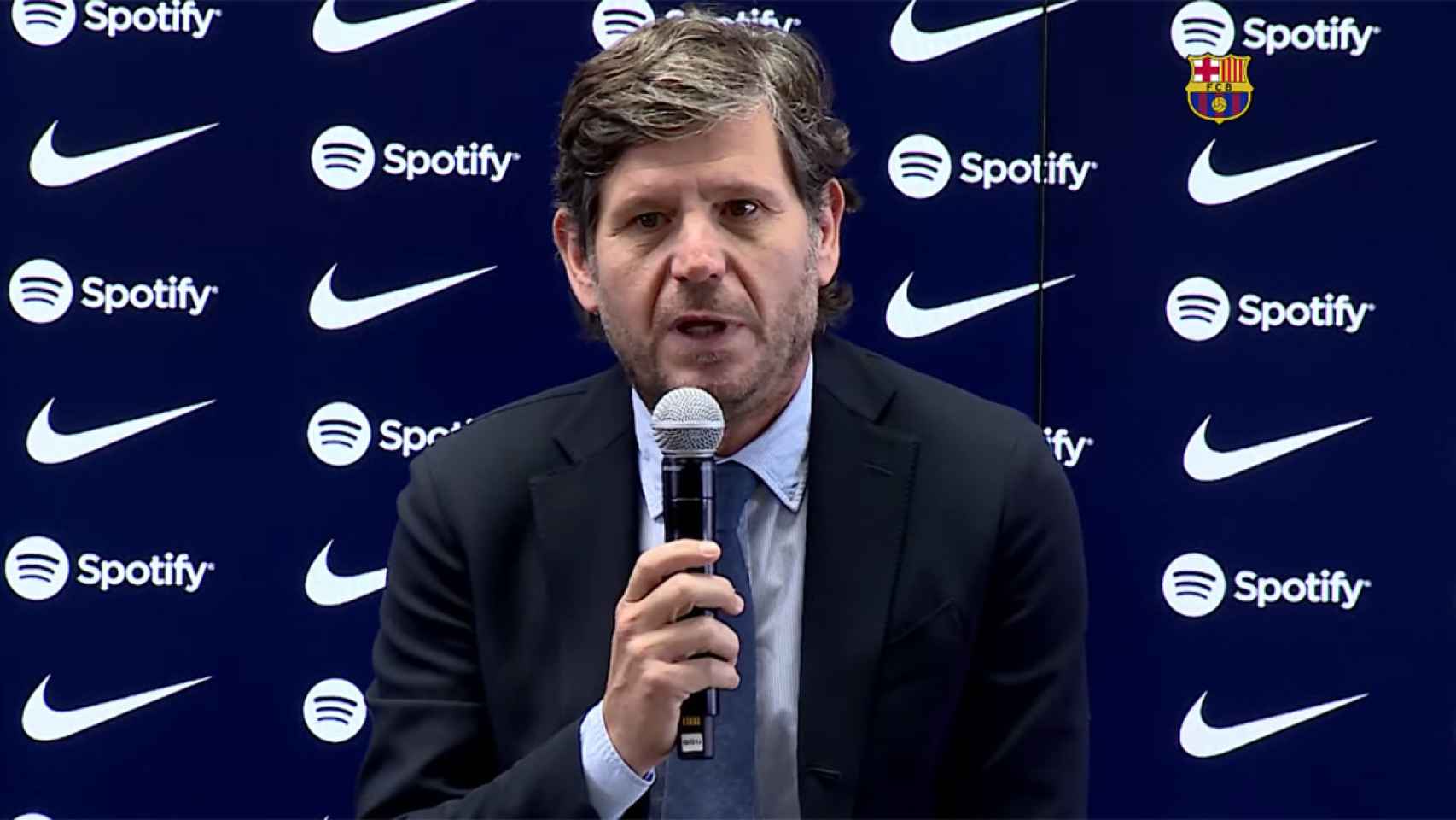 Mateu Alemany, director general del Barça, ya ha comenzado a planificar la temporada 2023/24 / REDES