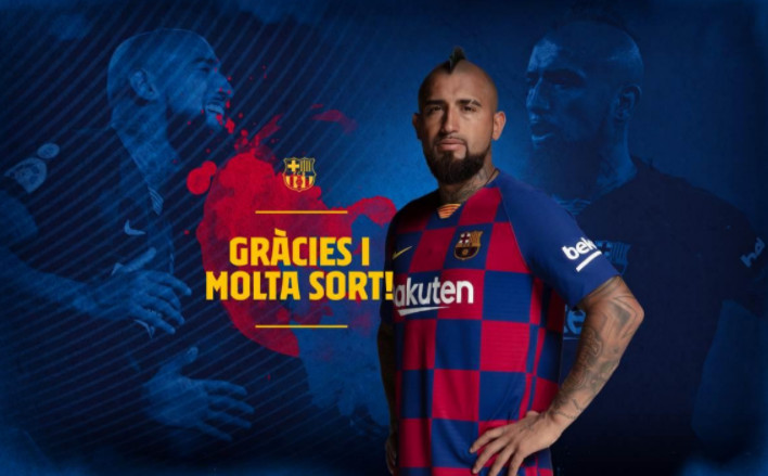 Publicación del Barça despidiendo a Arturo Vidal / FC Barcelona