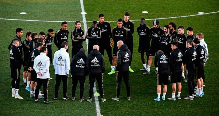 Imagen de un entrenamiento del Real Madrid | RM