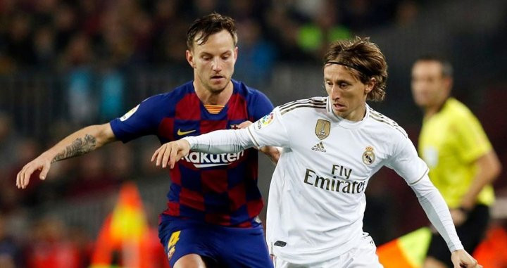 Modric y Rakitic, rivales en un Barça-Madrid | EFE