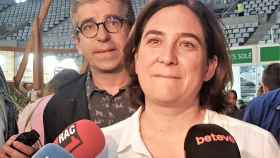 La alcaldesa de Barcelona, Ada Colau, y el concejal de presidencia, Jordi Martí / EUROPA PRESS