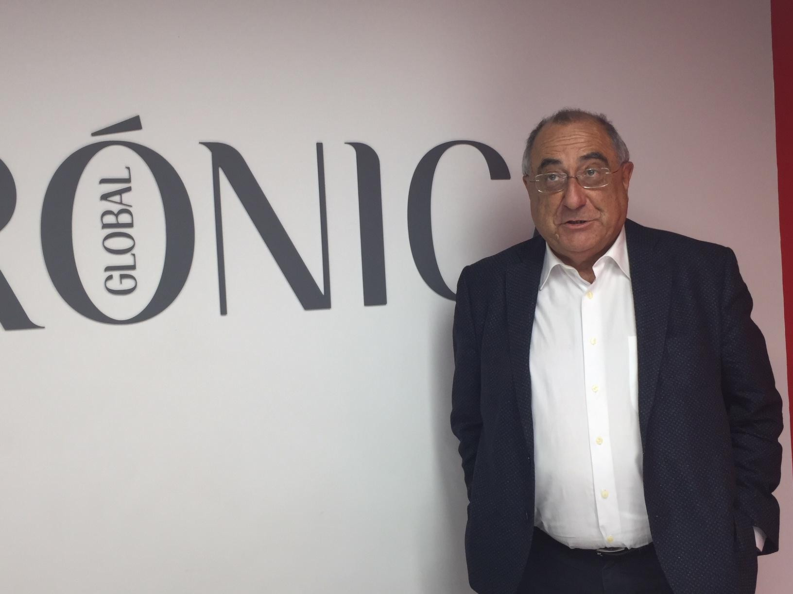 El exconsejero de la Generalitat Joaquim Nadal, en la entrevista con 'Crónica Global' /CG