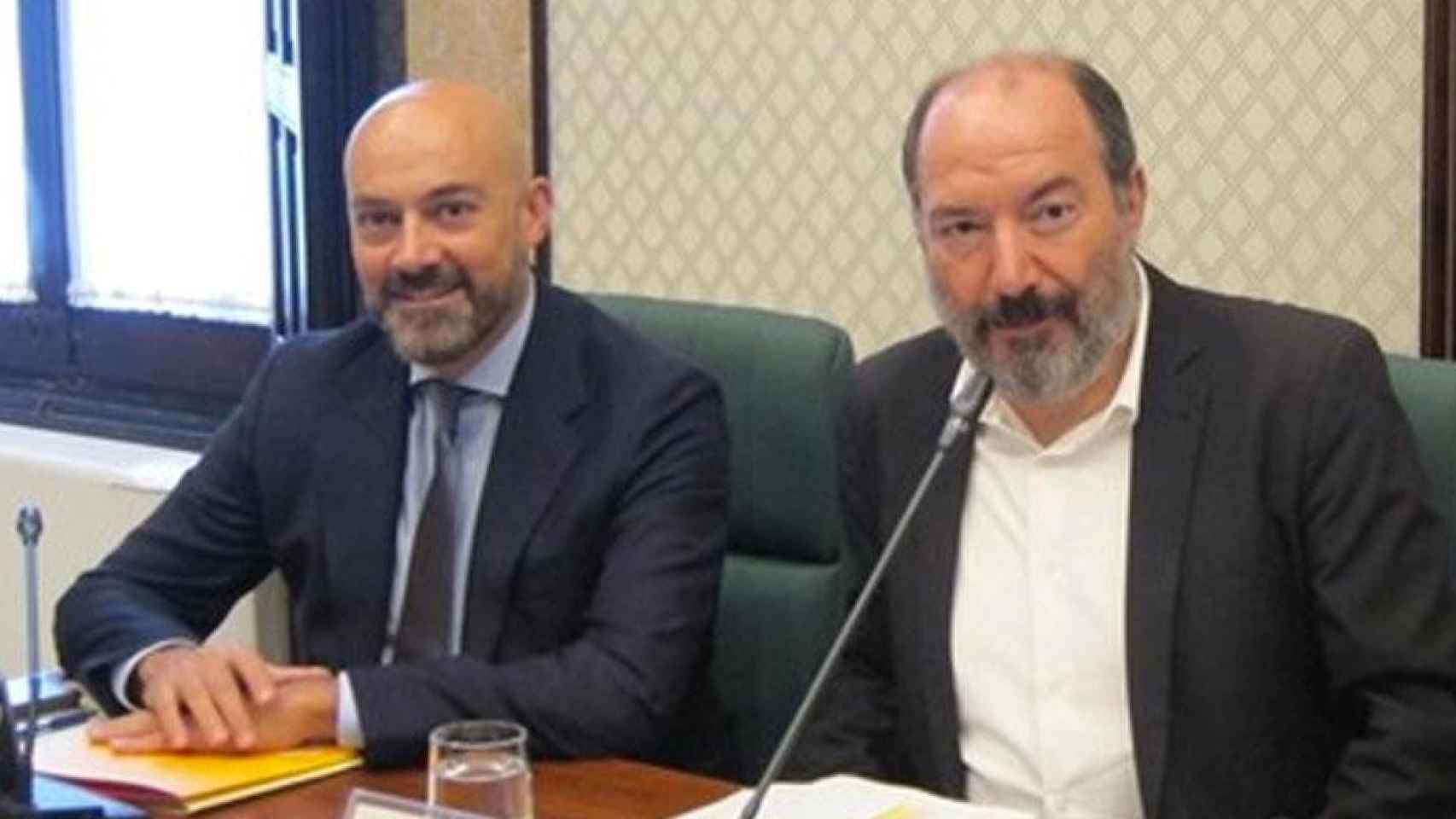 Saül Gordillo y Vicent Sanchis, directores de Catalunya Ràdio y TV3 / EUROPA PRESS