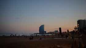 Cielos despejados en la playa de Barcelona / EUROPA PRESS