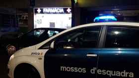 Un coche de los Mossos d'Esquadra durante una vigilancia en la calle / EP
