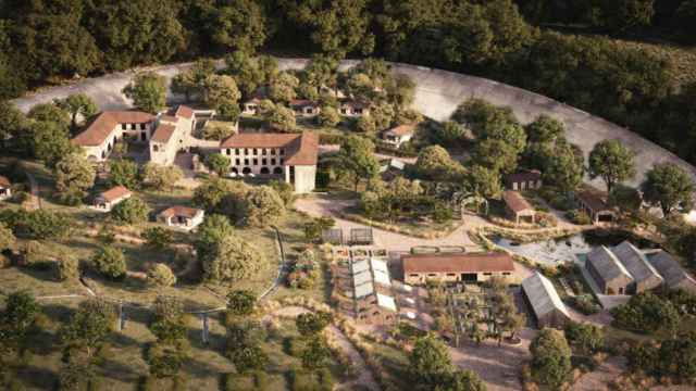 El futuro hotel del autódromo de Terramar, entre Sitges y Sant Pere de Ribes / TERRAMAR 1923