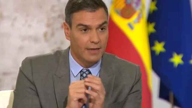 El presidente del Gobierno, Pedro Sánchez / TVE