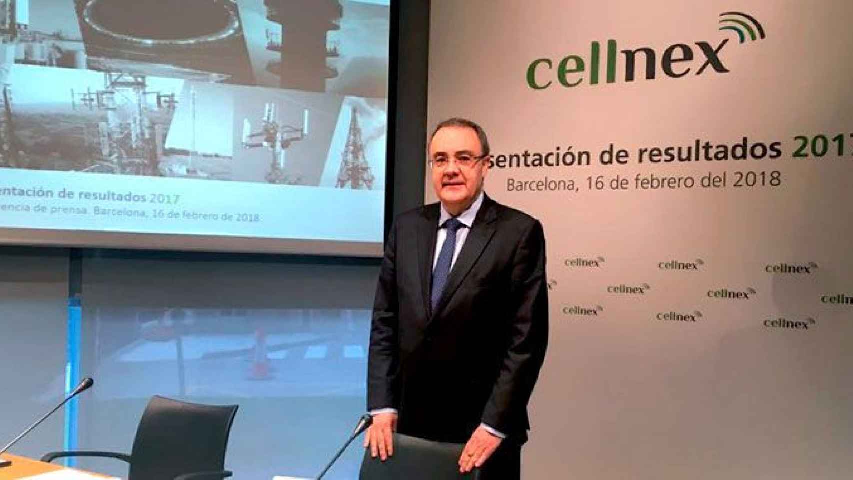 Tobías Martínez, presidente y consejero delegado de Cellnex / CG