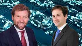 Alfonso Abadía e Ignacio Ferrer Bonsoms, fundadores de The Blockchain Arbitrary Society (BAS) / MONTAJE CG