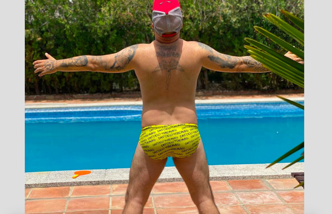 Kiko Rivera incendia las redes posando con un ajustado bañador en Cantora / INSTAGRAM