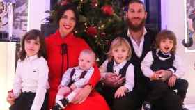 Pilar Rubio felicita el Año Nuevo con sus hijos