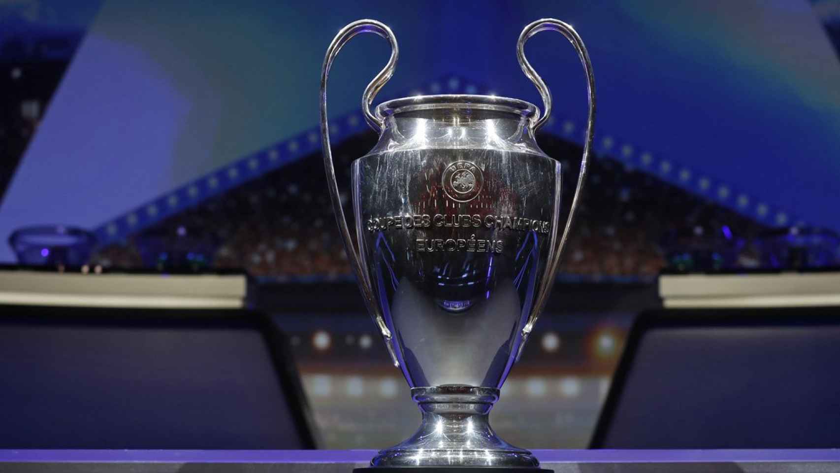 Imagen del trofeo de la Champions League | EFE
