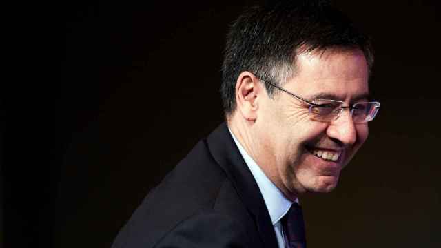 Bartomeu tras un acto con el Barça / EFE