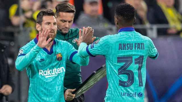 messi ansu barça