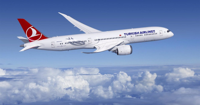 Avión comercial de Turkish Airlines : Europa Press
