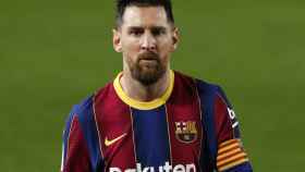 Leo Messi en un partido con el FC Barcelona / EFE