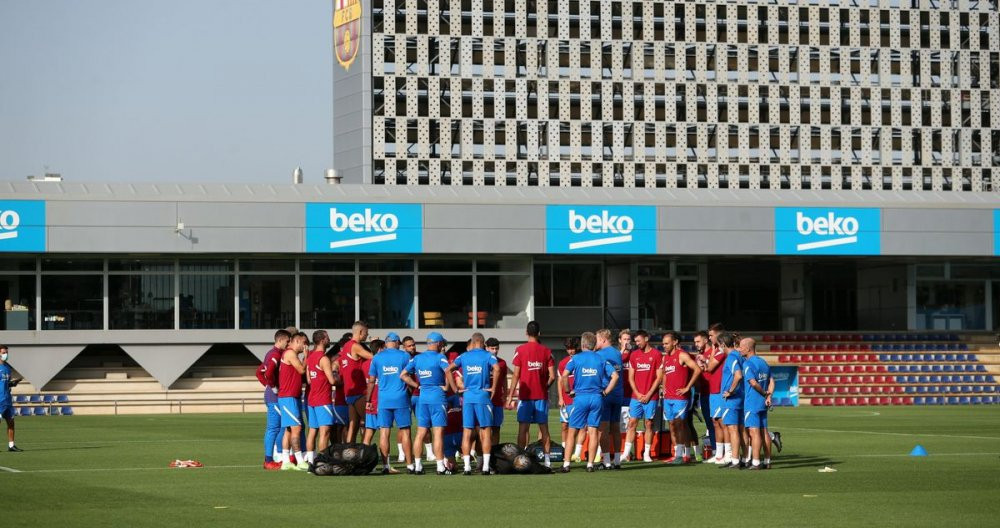 El Barça entrena de cara al estreno liguero / FCB
