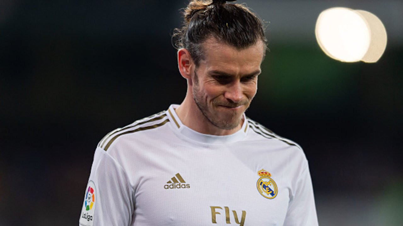 Gareth Bale, con un mal gesto en un partido con el Madrid | EFE