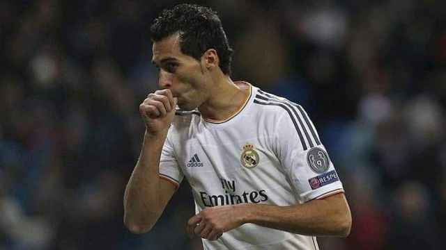 Arbeloa celebra un gol del Real Madrid / EFE