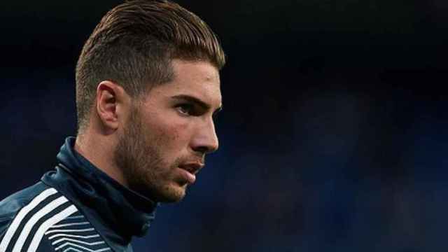 Una foto de Luca Zidane, tercer portero del Real Madrid / Twitter