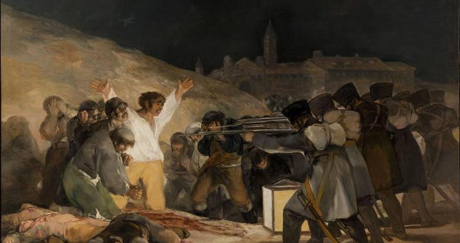 Los fusilamientos del Dos de Mayo, de Francisco de Goya