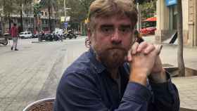 El escritor Paolo Cognetti, autor de 'La felicidad del lobo', en Barcelona / LG