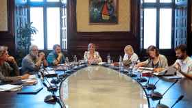 Reunión de la Mesa del Parlament con Alba Vergès (ERC) como presidenta en funciones / PARLAMENT