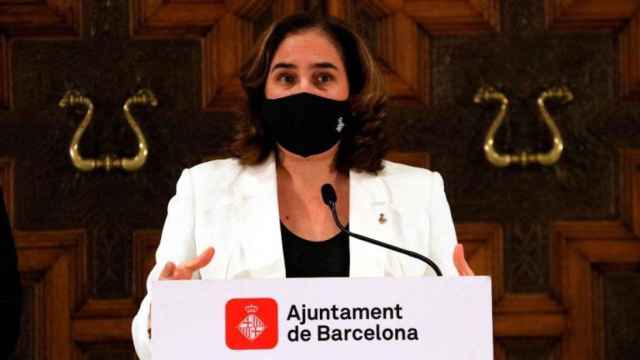 Ada Colau, alcaldesa de Barcelona, durante un acto oficial / EUROPA PRESS