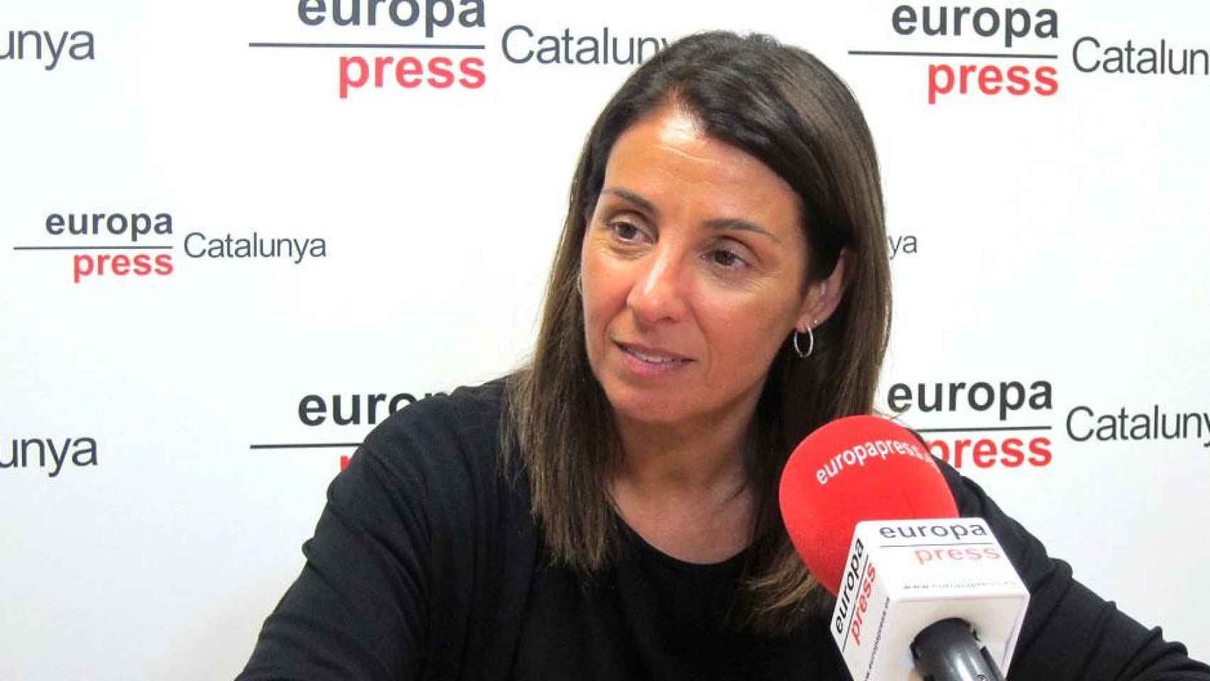 La consejera de Presidencia, Meritxell Budó, en una entrevista en Europa Press / EP