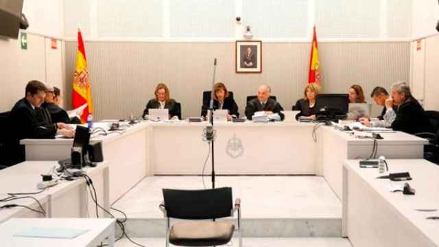 Tribunal, Fiscalía y defensas del juicio contra la excúpula de Interior de la Generalitat: Trapero, Soler, Puig y Laplana / EFE