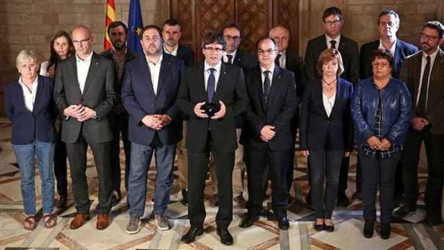 Puigdemont y cinco de sus exconsejeros viajaron desde Marsella a Bruselas