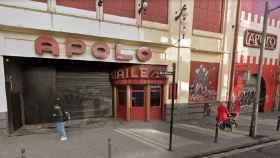 La sala Apolo de Barcelona en la que murió el jugador de rugby Liam Hampson tras salir por una puerta de emergencia y caer al vacío / GOOGLE STREET VIEW