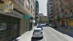Calle Paer Casanova de Lleida en la que se registró una pelea a machetazos / GOOGLE STREET VIEW
