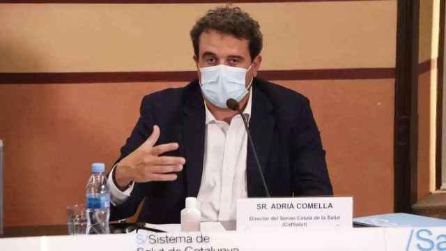 Adrià Comella, director del CatSalut, en una comparecencia anterior / CG