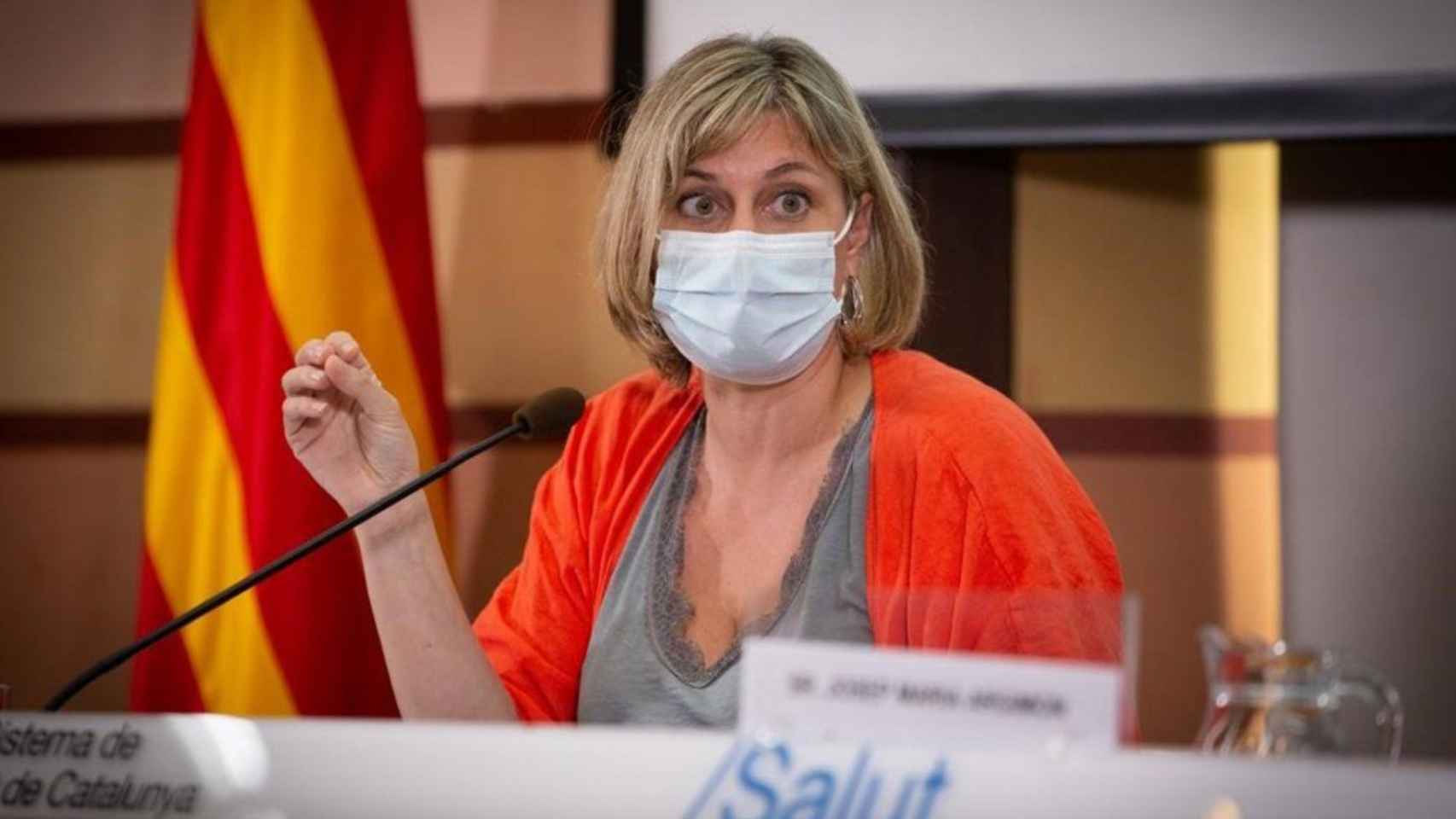 La 'consellera' de Salud, Alba Vergés / DAVID ZORRAKINO (EUROPA PRESS)