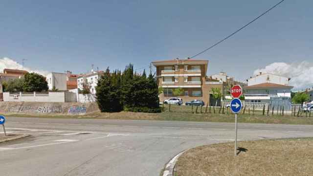 Carretera de Palafolls (Barcelona), donde un conductor arrolló a un ciclista / GOOGLE MAPS