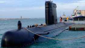 Imagen de archivo del submarino S-80 de la Armada, que no cabe en el muelle de Cartagena (Murcia) / EFE