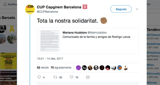 cup rodrigo lanza solidaridad victor lainez